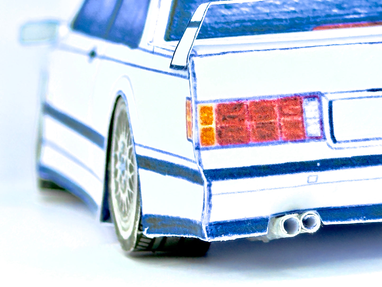 E30 Legacy Classic 2 β Paper Car Collectible Kit